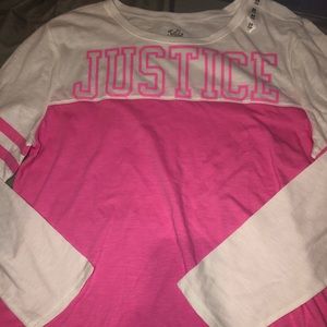 NEW WITH TAGS justice 20plus top
